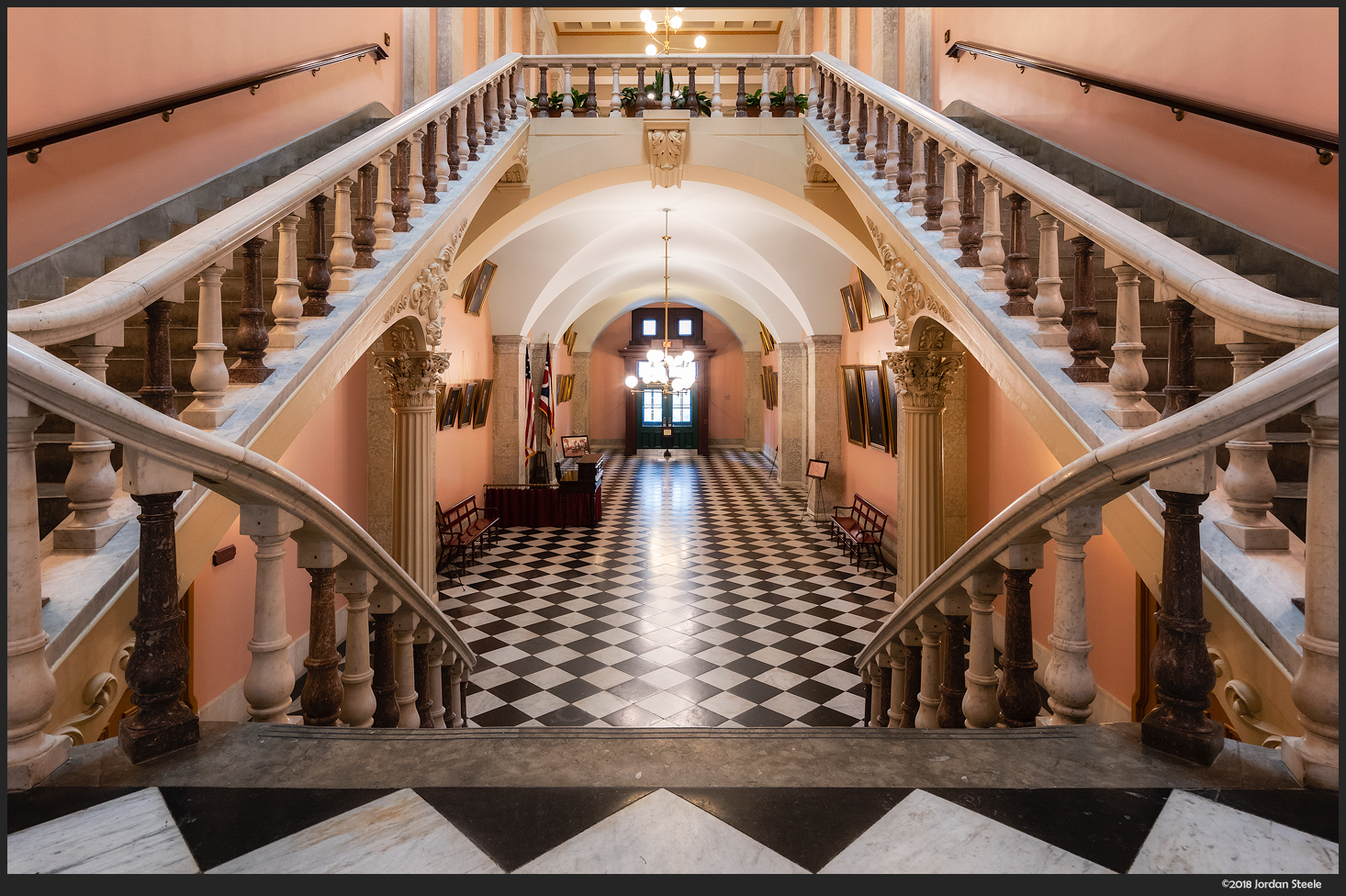Statehouse Stairs - Sony A7 III with Sony FE 16-35mm f/4 ZA OSS @