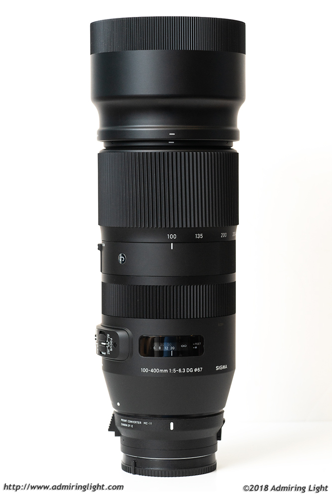 Review Sigma 100 400mm F 5 6 3 Dg Os Hsm Canon Ef Mount Mc 11 Admiring Light