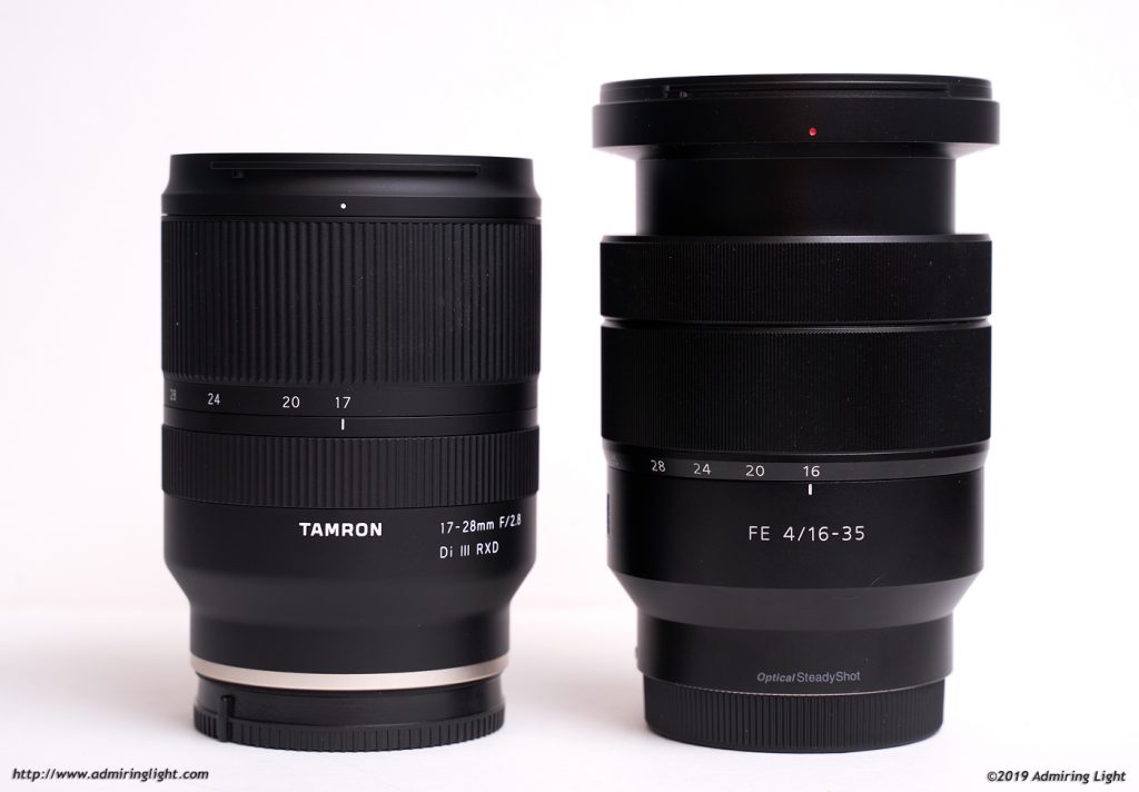 Tamron 17-28mm f/2.8 vs Sony/Zeiss 16-35mm f/4